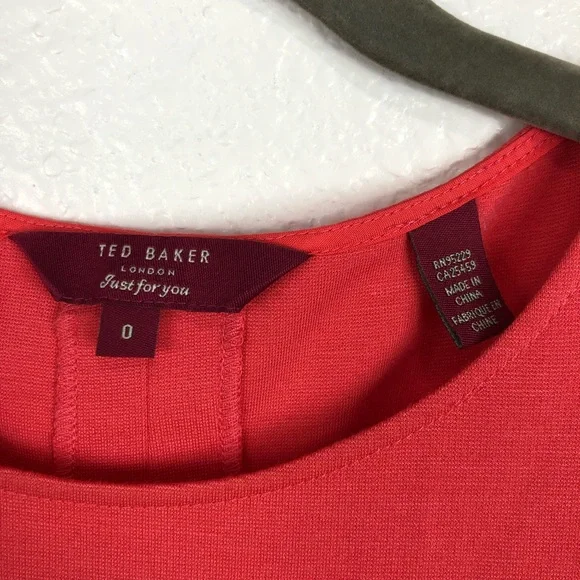 Ted Baker London Coral Harmia Pocket Jersey Dress - Picture 10 of 13